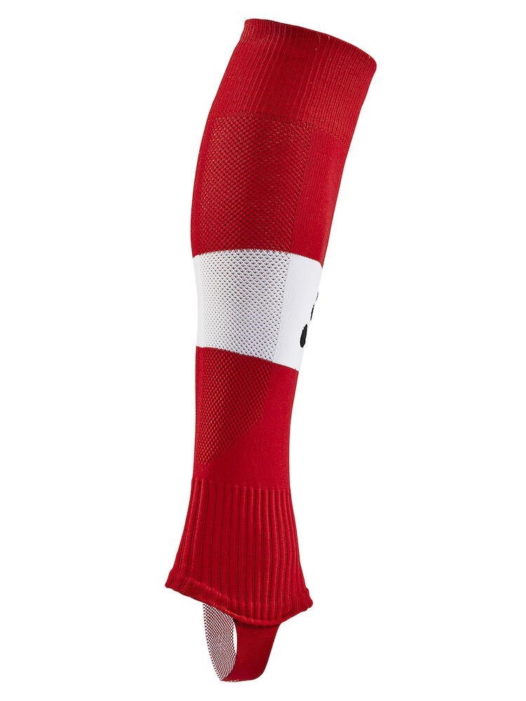 Craft - Pro Control Stripe W-O Foot Socks Senior Bright Red/White 0