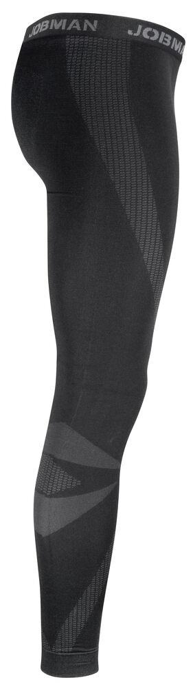Jobman - 2580 Next To Skin Pants Donkergrijs/Zwart M
