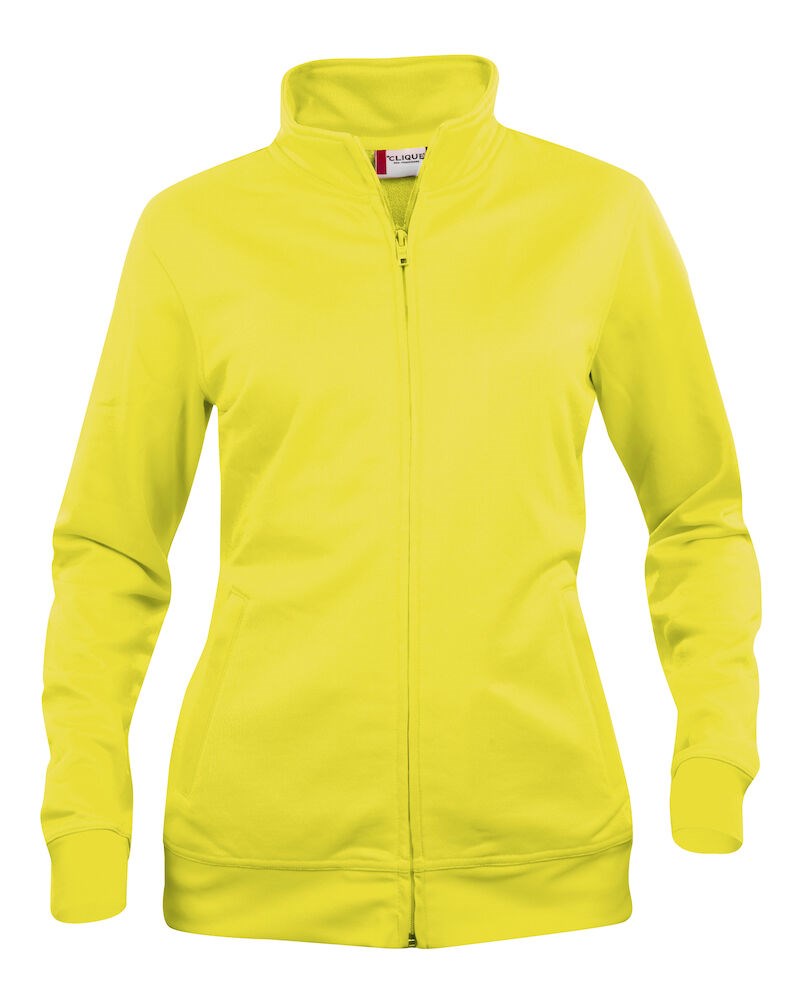 Clique - Basic Cardigan Women Signaal-geel XXL