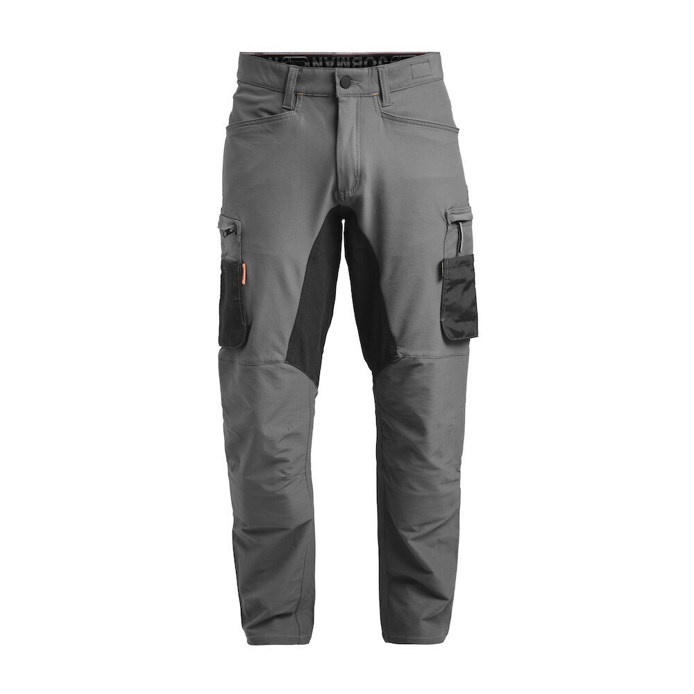 Jobman - 2194 Stretch Service Trousers Donkergrijs/Zwart D108