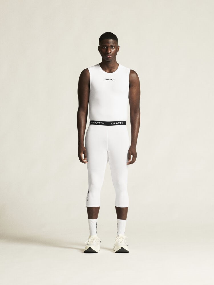 Craft - Ability 3/4 Tights Uni White S