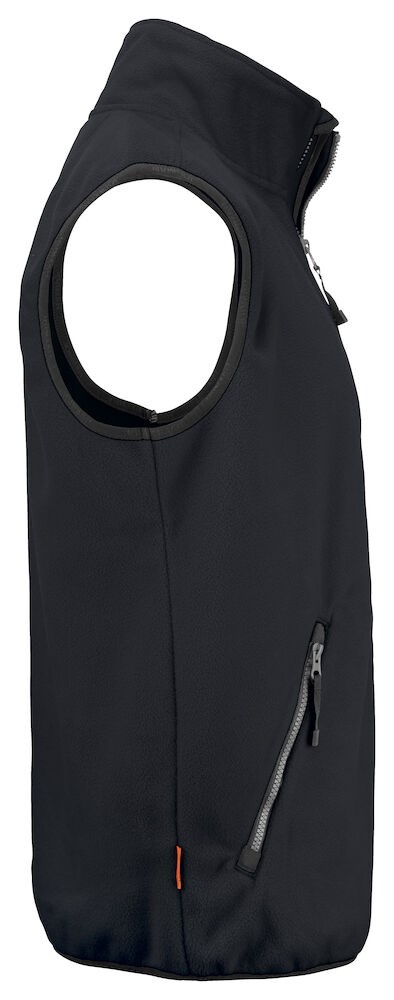 Jobman - 7501 Fleece Vest Zwart M