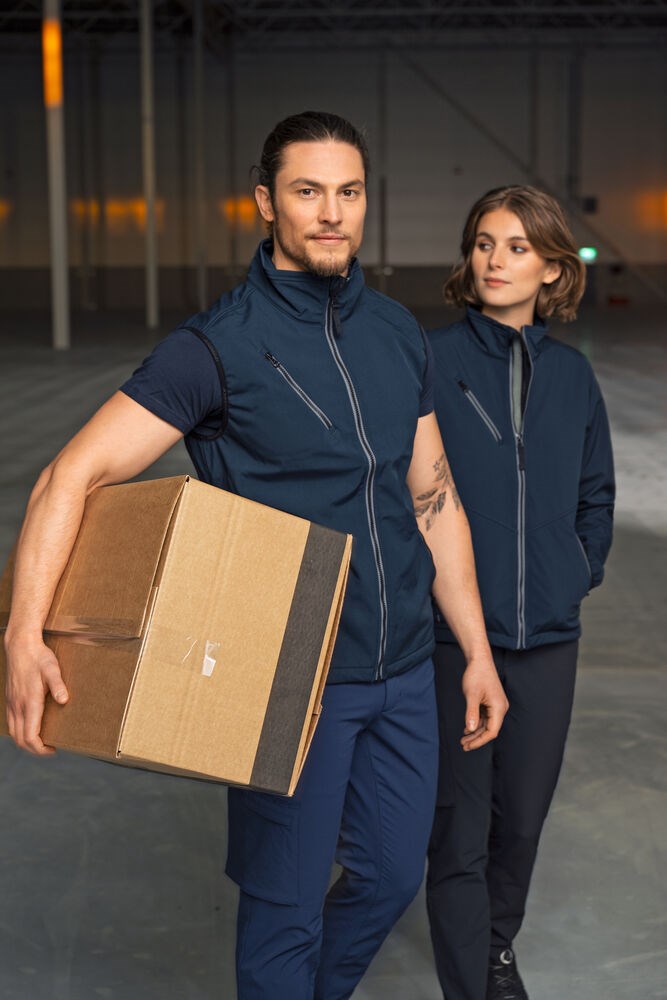 Jobman - 7502 Softshell Vest Oranje M