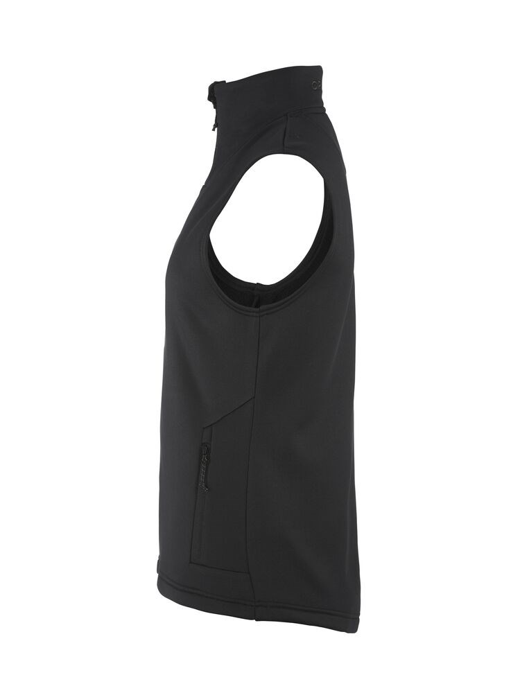 Craft - ADV Exlore Power Fleece Vest W Black M Craft - ADV Exlore Power Fleece Vest W Black M