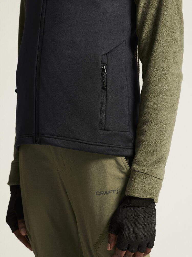 Craft - ADV Exlore Power Fleece Vest W Black M Craft - ADV Exlore Power Fleece Vest W Black M