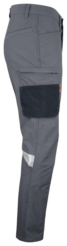 Jobman - 2194 Stretch Service Trousers Donkergrijs/Zwart D108